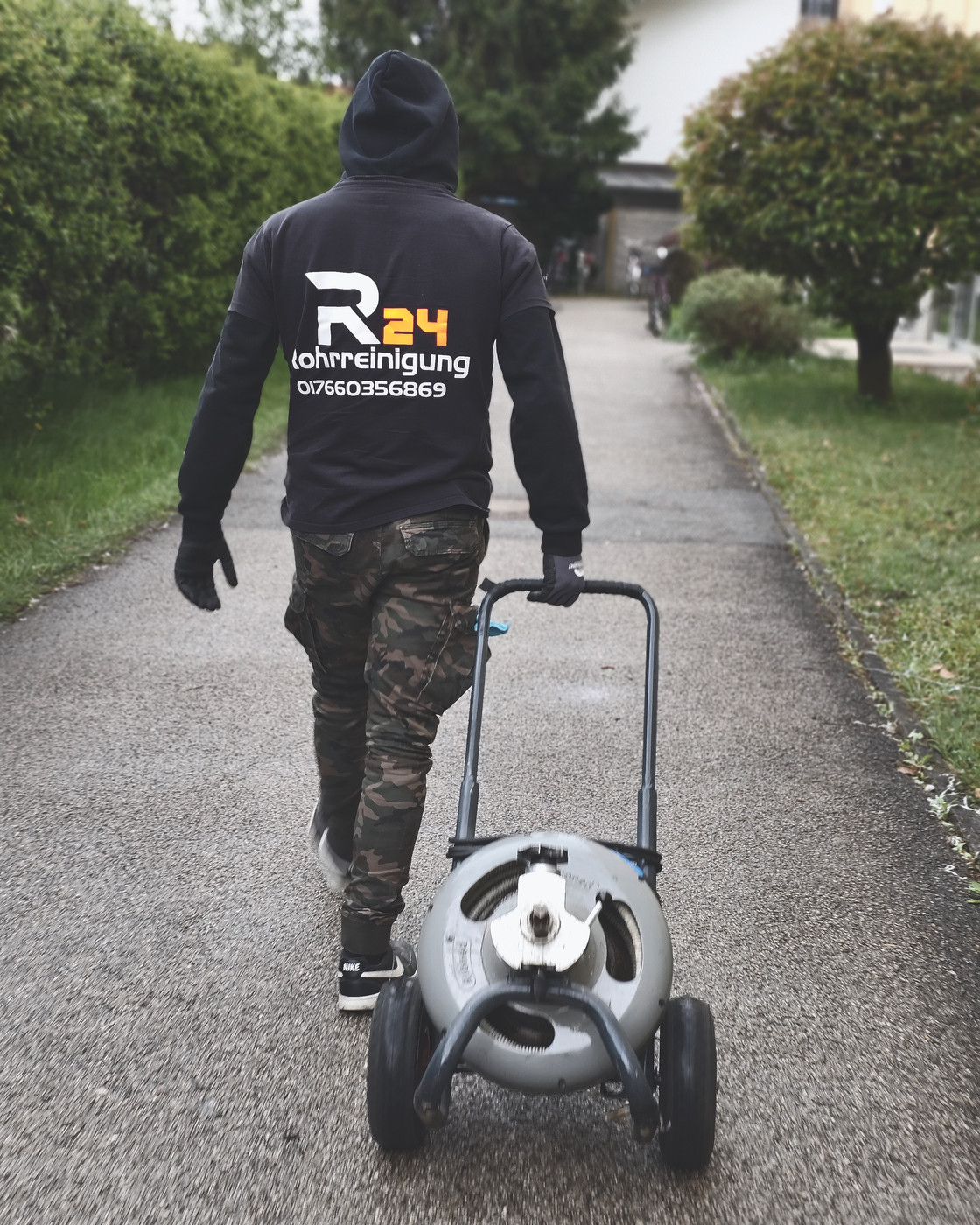 Kanalreinigung und Rohrreinigung Geretsried – R24 im Einsatz